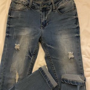 Size 1 light wash denim
